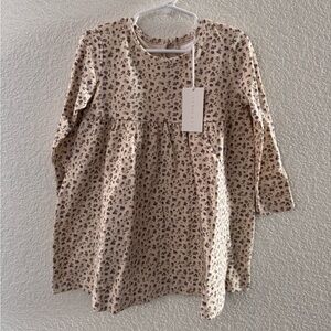 Jamie Kay Cream Floral Kids Dress